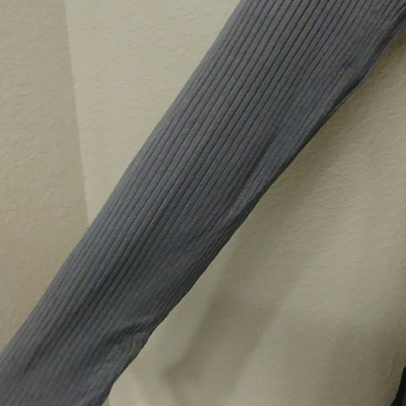 Elegance Striped Duster Cardigan Sweater - Picture 4 of 8